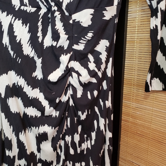 🚨NEW Diane Von Furstenberg Ikat Print Dress - Picture 6 of 7